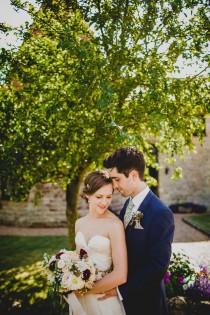 wedding photo - Rustic Dusky Pink & Gold Picnic Marquee Wedding - Whimsical...