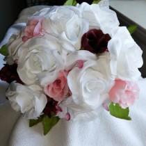 wedding photo - Silk Flower Bouquet