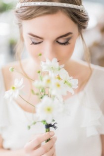 wedding photo - Elegant And Delicate Industrial Meets Rusic Wedding Inspiration