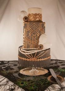 wedding photo - Marvelous Molds Silicone Onlays Cake Contest