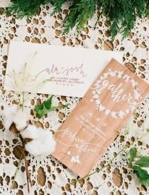 wedding photo - Copper + Cotton Christmas Inspiration