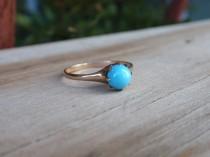 wedding photo - Victorian Turquoise Ostby Barton Ring 10k Antique ladies gold ring Maltese Cross OB Titanic 10% OFF coupon in listing detail