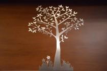 wedding photo - PERSONALIZED  FAMILY TREE, Stainless Steel, Tree of Life