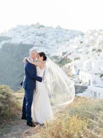 wedding photo - A Romantic Destination Wedding In Greece