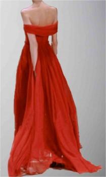 wedding photo -  Flowing Floor Length Sexy Off Shoulder Red Formal Dress KSP277 [KSP277] - £98.00 : Cheap Prom Dresses Uk, Bridesmaid Dresses, 2014 Prom & Evening Dresses, Look for 