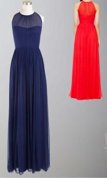 wedding photo -  Long Bridesmaid Dresses UK with Illusion Neckline KSP336 [KSP336] - £82.00 : Cheap Prom Dresses Uk, Bridesmaid Dresses, 2014 Prom & Evening Dresses, Look for cheap elegant prom dresses 2014, cocktail gowns, or dresses for special occasions? kissprom.co.uk