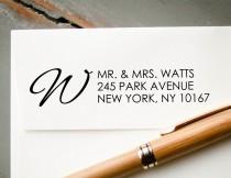 wedding photo - Self Inking Address Stamp, Custom Stamp, Personalized Stamp, Return Address Stamp, Custom Address Stamp, Housewarming,