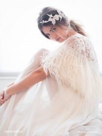 wedding photo -  Jannie Baltzer 2016 Bridal Headpieces