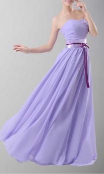 wedding photo -  Strapless Sweetheart Long Chiffon Bridesmaid Dresses KSP107 [KSP107] - £85.00 : Cheap Prom Dresses Uk, Bridesmaid Dresses, 2014 Prom & Evening Dresses, Look for cheap elegant prom dresses 2014, cocktail gowns, or dresses for special occasions? kissprom.co