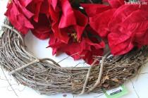 wedding photo - Poinsettia Wreath - Two Twenty One