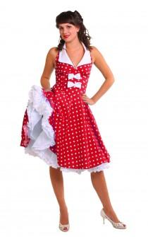 wedding photo - Rockabilly dots dress in several colors