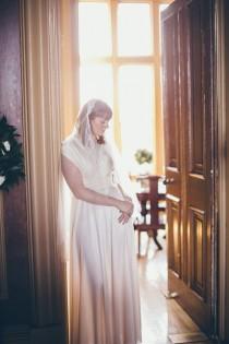 wedding photo - Abigail - Juliet Cap Waltz Length Veil
