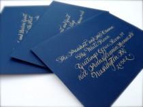 wedding photo - Wedding Calligraphy Addressing-Arabella Font