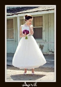 wedding photo - 1950s Wedding Dress 'APRIL'
