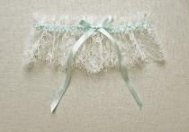 wedding photo - Antiquity lace silk garter
