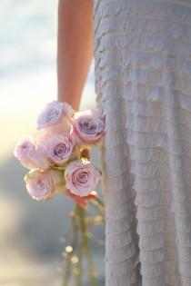 wedding photo - Ruffle Octopus Infinity Wrap Gown- Nantucket Grey with Ahoy Grey ~Vintage Wedding, Bridesmaids Dress
