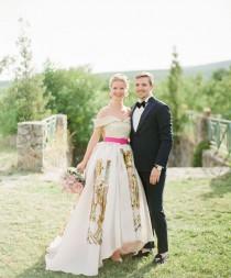wedding photo - Dolce Gabbana Inspired Wedding: Lenka + Lukas