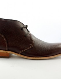 wedding photo -  MENS “VIRCHI” BROWN LEATHER ANKLE SHOES
