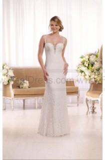wedding photo -  Essense of Australia All-Lace illusion Back Wedding Gown Style D2056