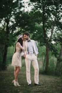 wedding photo - Chic Elopement Inspiration from Tuscany