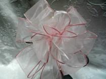 wedding photo - Wedding/ Pew Bows Blush Pink set of 12
