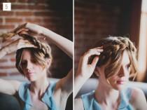 wedding photo - Gorgeous DIY Braided Hair Crown For Brides