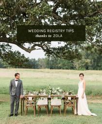 wedding photo - Tips for Creating a Perfect Wedding Registry with Zola