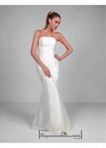 wedding photo -  Beautiful Elegant Exquisite Taffeta Mermaid Wedding Dress In Great Handwork