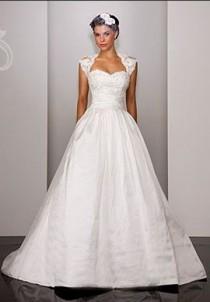 wedding photo -  Taffeta and Lace Sweetheart Ball Gown 2 in 1 Wedding Dress