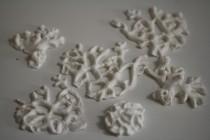 wedding photo - 6 pieces variety of gumpaste coral for cake decorating, beach wedding cakes, mermaid cakes, wedding cake toppers, and cupcake decorating