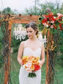 wedding photo - Rust and Thistle Wedding Inspiration 