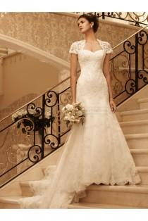 wedding photo -  Exquisite Fit And Flare Bridal Dress By Casablanca 2102