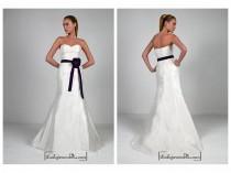 wedding photo -  Beautiful Elegant Taffeta & Satin Sweetheart Wedding Dress In Great Handwork