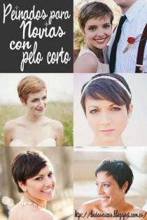 wedding photo - Bodas Cucas: Peinados para novias con el pelo corto
