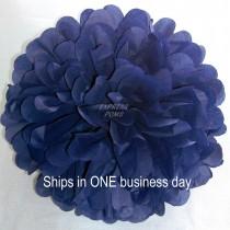 wedding photo - Navy Blue Tissue Paper Pom Pom - 1 Medium Pom - 1 Piece - Ships within ONE Business Day - Tissue Poms - Tissue Pom Poms, Choose Your Colors!