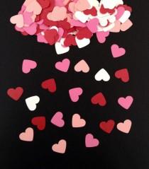 wedding photo - 500 Mixed Colour Hearts - Heart Confetti 