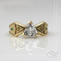 wedding photo - Link to the Future - 14k Zelda Ring ~ Sun Edition