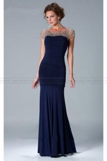 wedding photo -  janique k6037 evening gown Mother of the Bride Dress