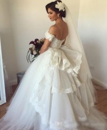 wedding photo - Kabarık Gelinlik Modelleri 2016