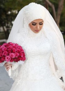 wedding photo - Kapalı Gelinlik Modelleri 2016