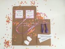 wedding photo - Set of 4 kits- DIY Pop the Balloon kit, secret message inside, will you be my bridesmaid, proposal, bridal party, bridal favor
