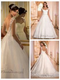 wedding photo -  Straps Sweetheart Lace Princess Ball Gown Wedding Dresses