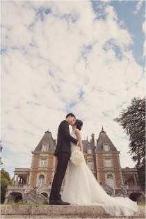 wedding photo - Elegant wedding at Chateau Bouffemont - French Wedding Style