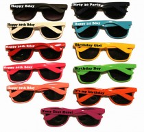 wedding photo - Personalize Sunglasses Bulk, bachelorette party favors, bachelor party, birthday party favors, dance team, sports team promotions, 85 Styles