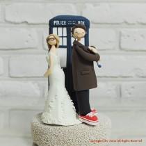 wedding photo - Doctor who wedding cake topper decoration gift keepsake