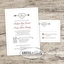wedding photo -  Odds in Our Favor Printable Wedding Invitation Set