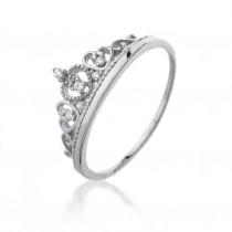 wedding photo - Crown ring - Princess ring - Crown rings - Bridesmaid ring -  royalty ring -  925 Sterling Silver Crown Ring