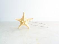 wedding photo - Starfish Hair Pin, Beach Wedding, Starfish Hair Accessories