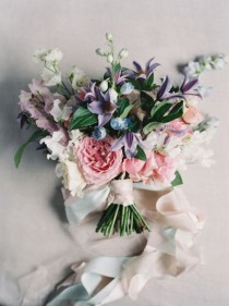 wedding photo - 20 Rose Quartz Wedding Bouquets To Get Inspired - Weddingomania