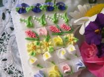wedding photo - Garden Bouquet Sugar Cubes